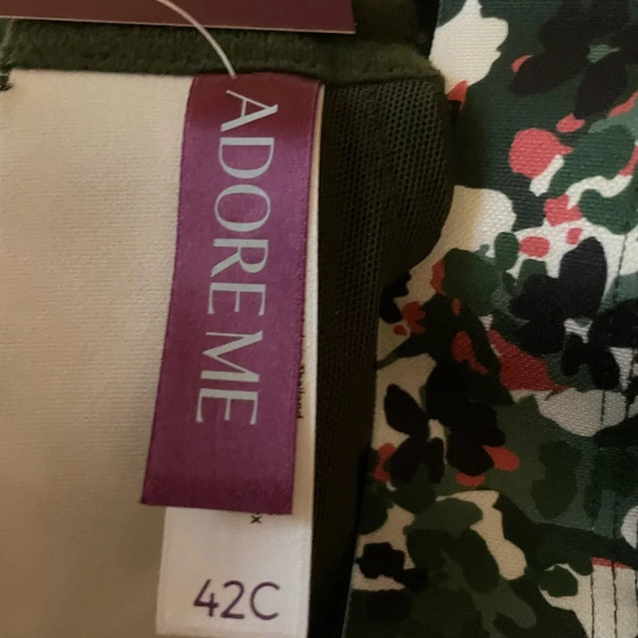 NWT Adore Me Micah Contour Plus High Impact Sports Bra Green Size 42C - Picture 7 of 11